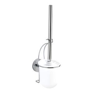 Wenko Milazzo Vacuum-Loc Wall Toilet Brush and Holder Chrome Wenko Milazzo Vacuum-Loc Wall Toilet Brush and Holder Chrome